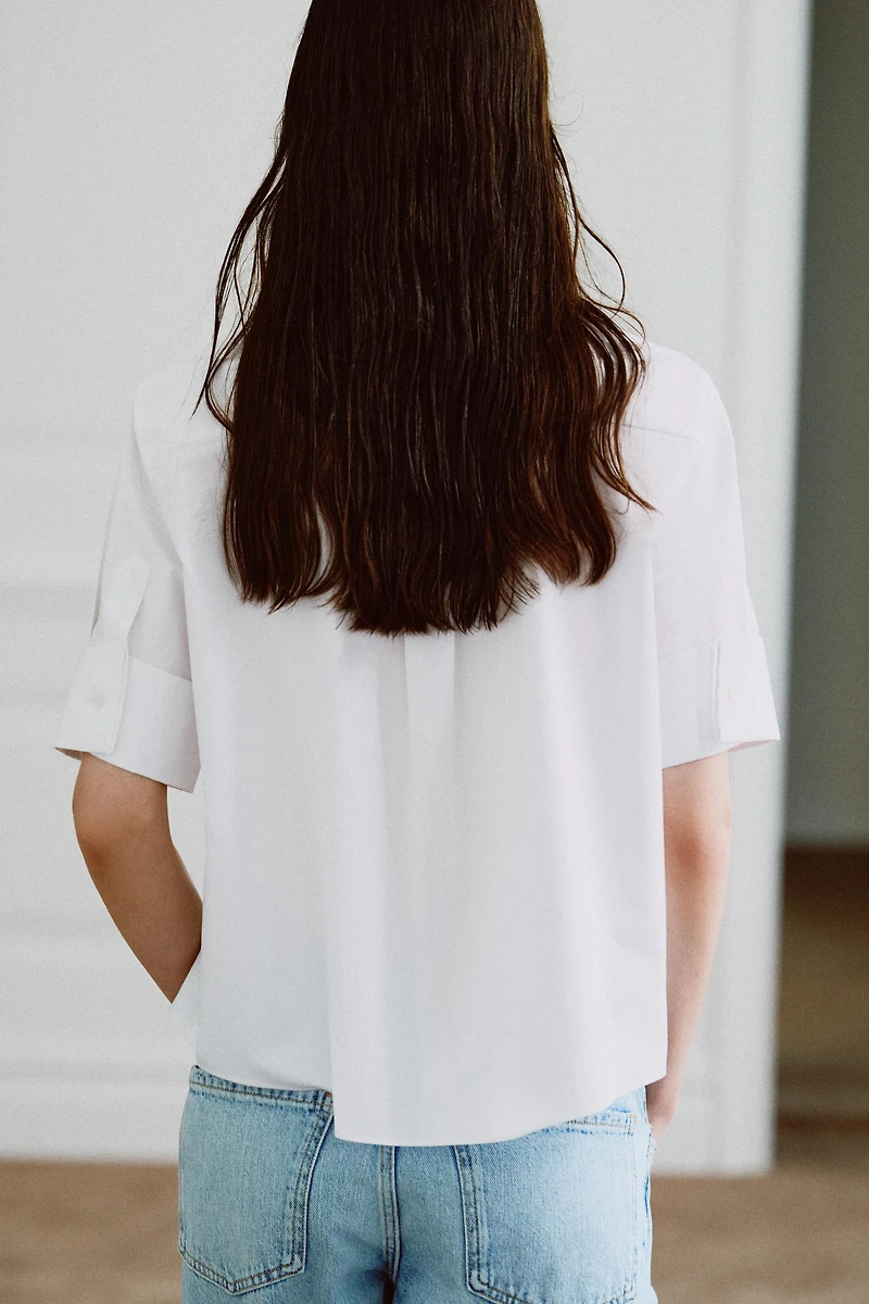 CHEMISE AVEC POITRINE ET CRAVATE ZW COLLECTION