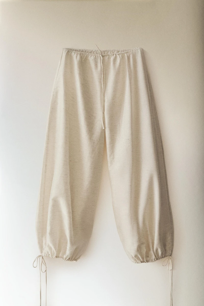 BAGGY LINEN PANTS
