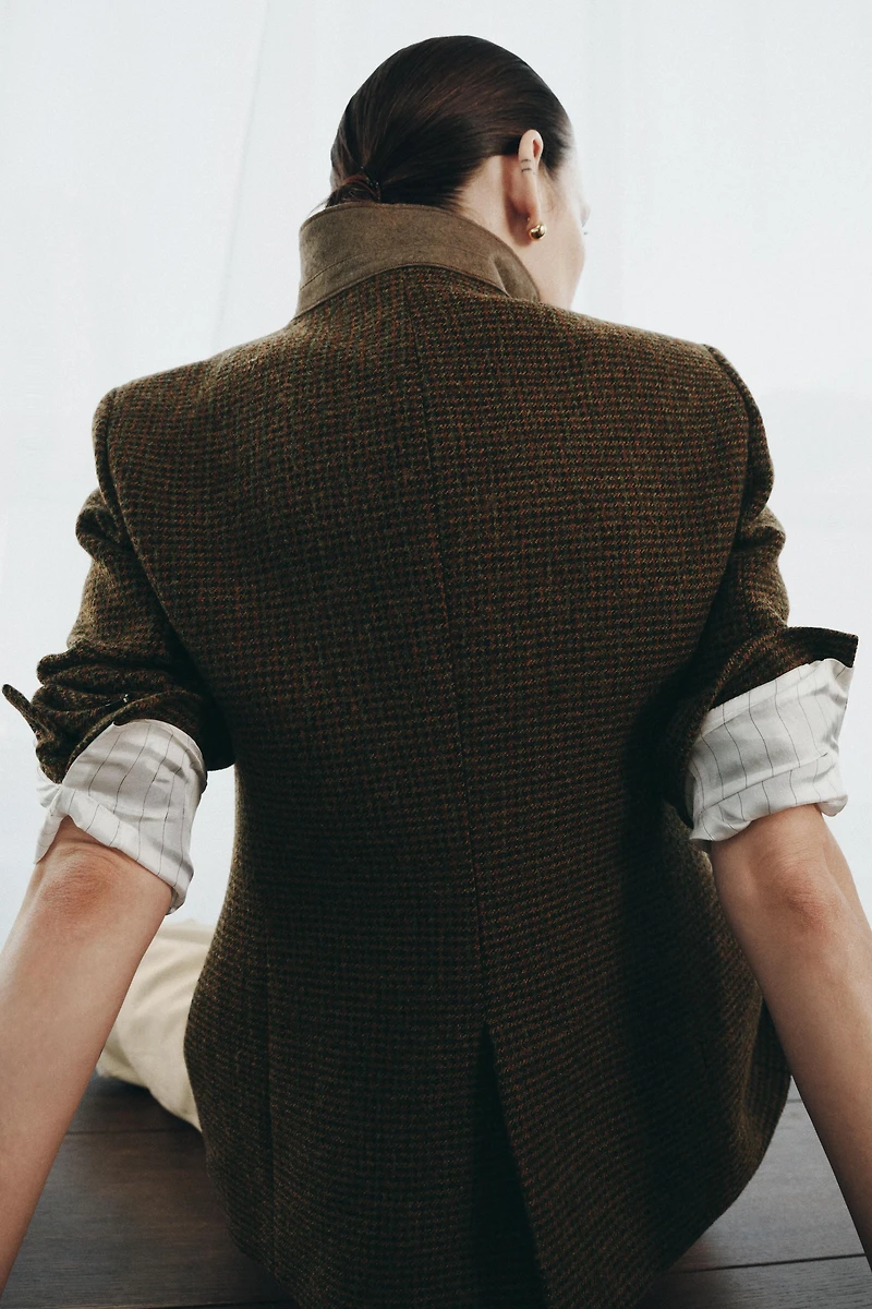 TAILORED BLAZER WITH WOOL ZW COLLECTION