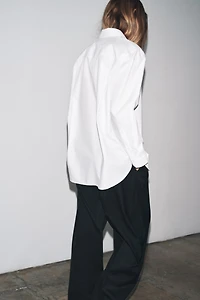 ZW COLLECTION POPLIN SHIRT