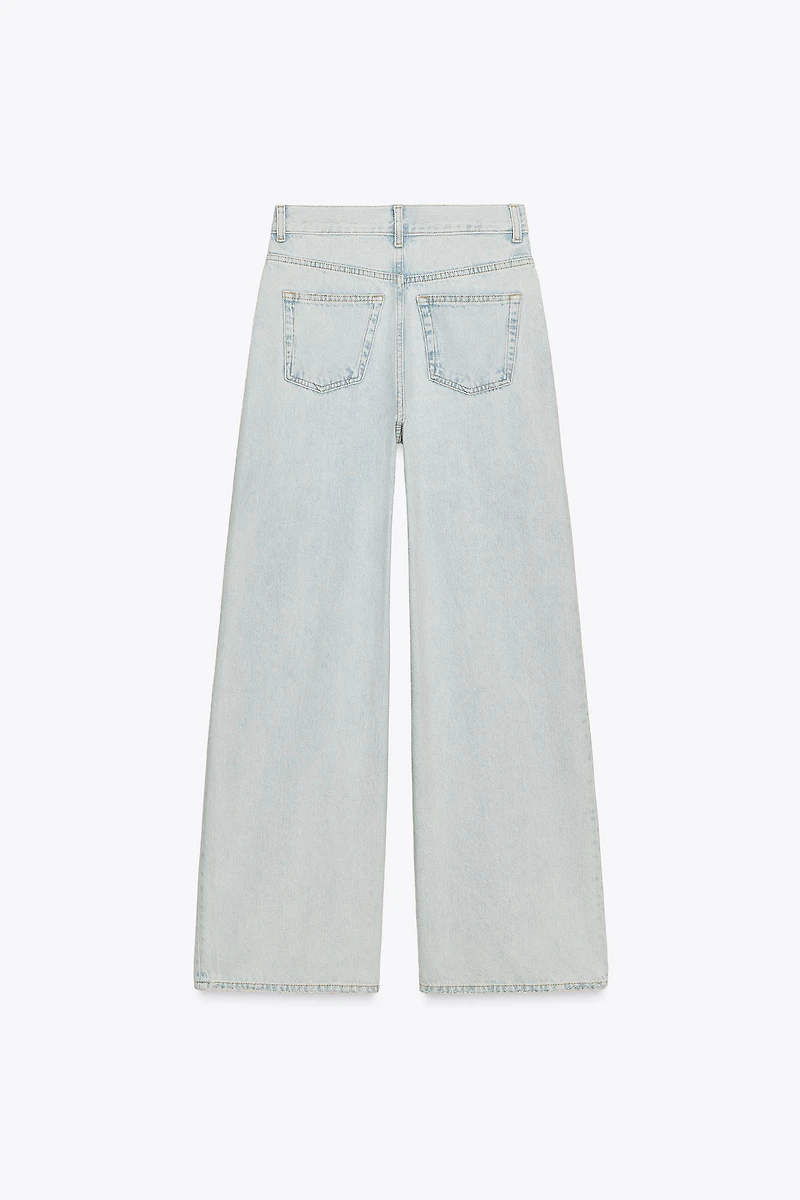 ZW COLLECTION HIGH WAIST PALAZZO JEANS