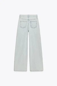 ZW COLLECTION HIGH WAIST PALAZZO JEANS