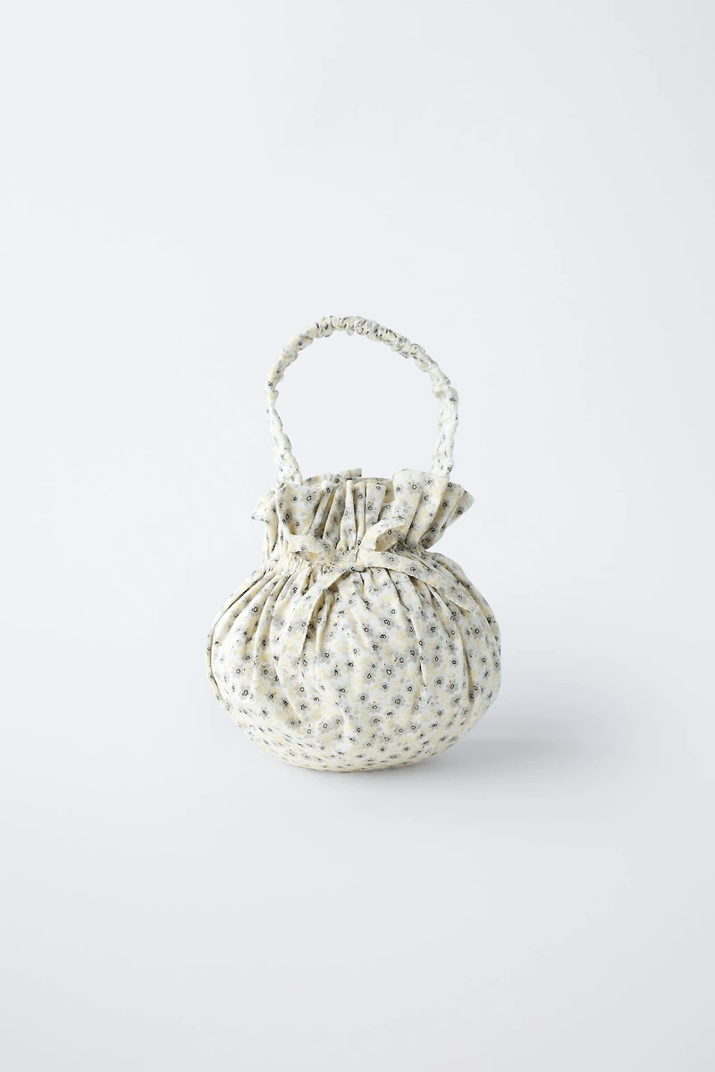 FLORAL PRINT HANDBAG