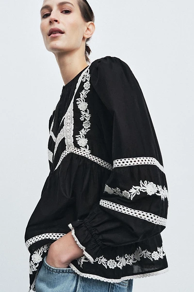 BLOUSE BRODERIES ZW COLLECTION