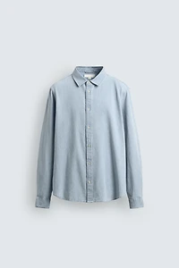 WASHED DENIM SHIRT