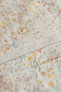 MINI FLORAL SATEEN DUVET COVER