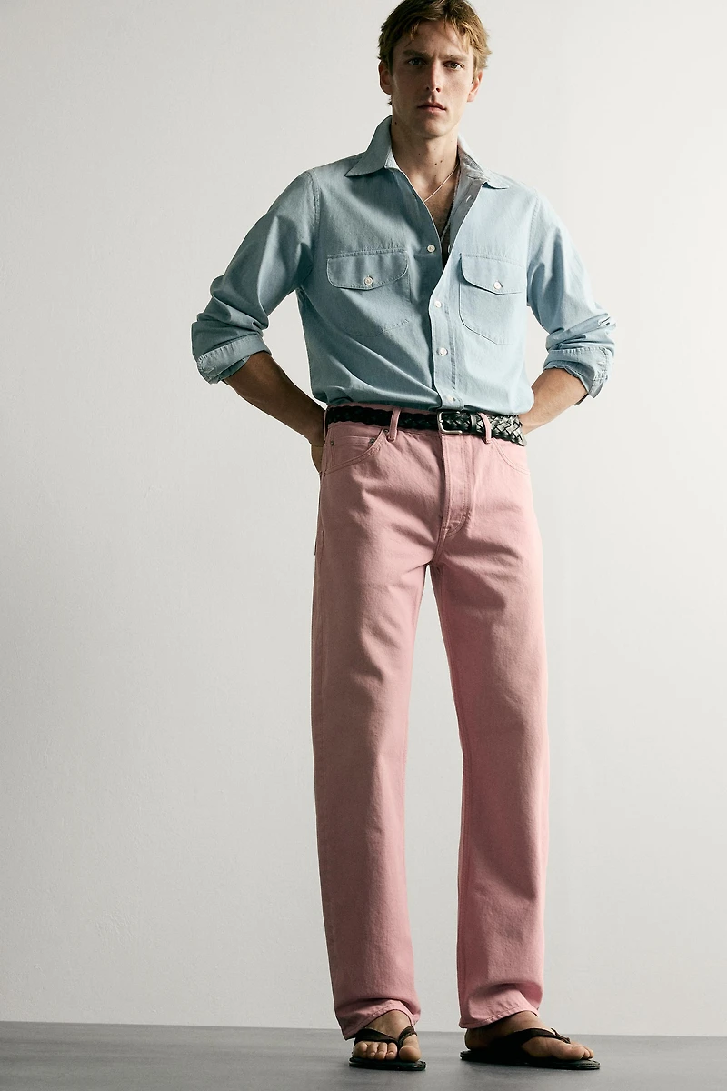 STRAIGHT FIT JEANS