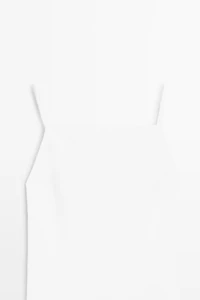 Robe midi encolure droite 100 % lin