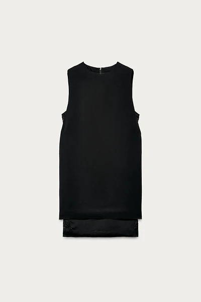 BEADED MINI DRESS MARISA BERENSON X ZARA