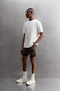 T-SHIRT TECHNIQUE MÉLANGE DE COTON