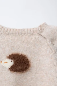 HEDGEHOG KNIT JUMPER