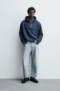 TOGGLE HOODIE SWEATSHIRT