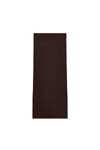 METALLIC THREAD RIB KNIT MIDI SKIRT