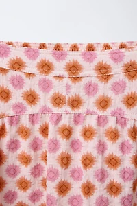 SUN PRINT SKORT
