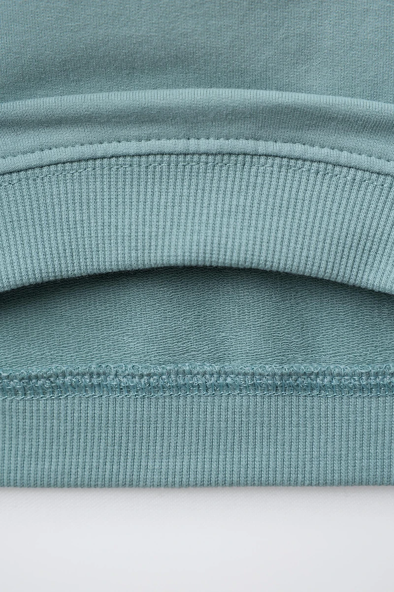 ENSEMBLE SWEAT ET PANTALON DE JOGGING BRODÉ EN VELOURS BOUCLÉ