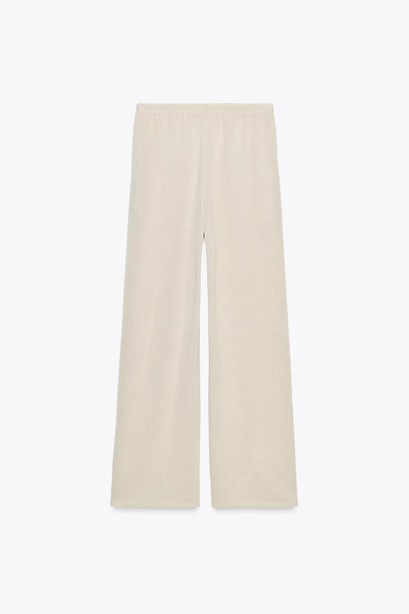 CUT KNIT PANTS