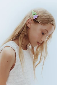 LOT DE DEUX PINCES TULIPE