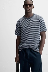 SWEAT JACQUARD RAYÉ