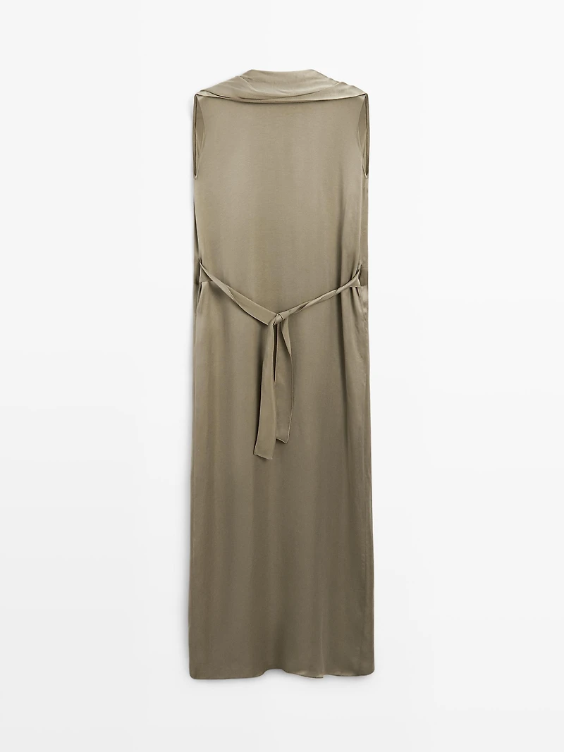 Robe fluide d''effet cape - STUDIO