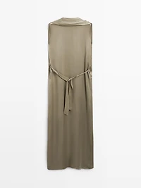 Robe fluide d''effet cape - STUDIO