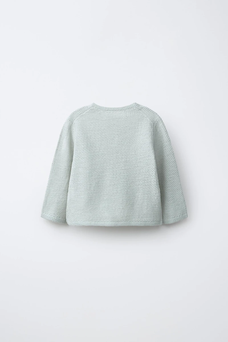 KNIT HENLEY JUMPER