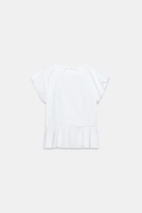 POPLIN PEPLUM TOP