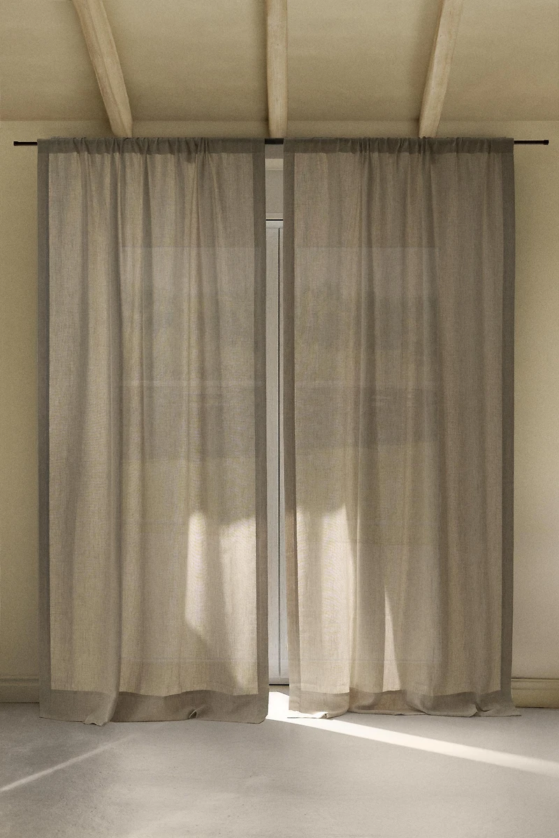 TEXTURED CURTAIN