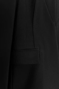 INVERTED LAPEL BLAZER