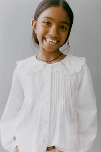 PETER PAN COLLAR SHIRT