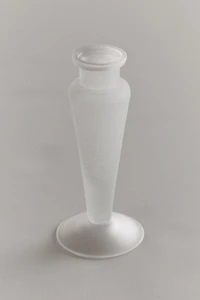OPAQUE GLASS CANDLESTICK