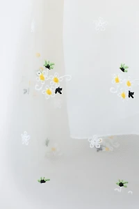 FLORAL TULLE DRESS