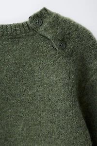 PULL EN MAILLE AVEC ARBRE BRODÉ