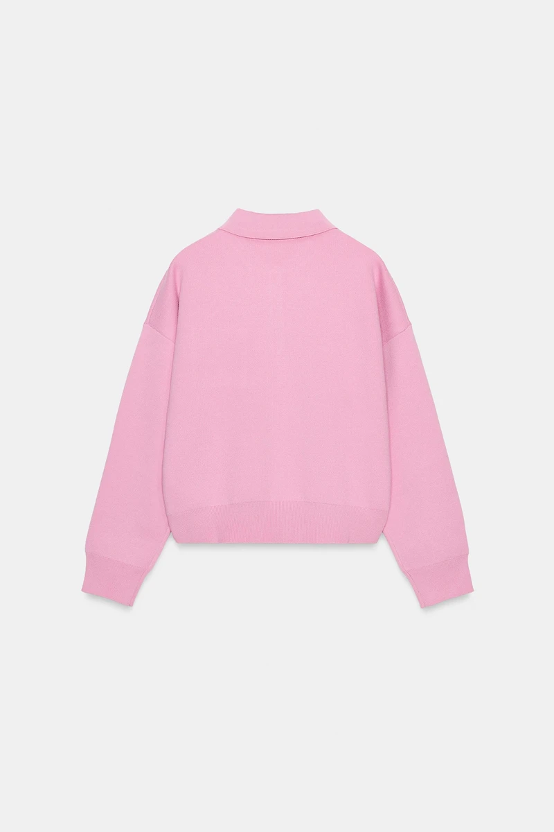 POLO EN MAILLE À POCHE