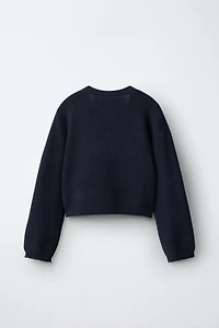 V-NECK KNIT JUMPER