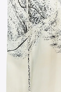 PRINTED MIDI DRESS ZW COLLECTION