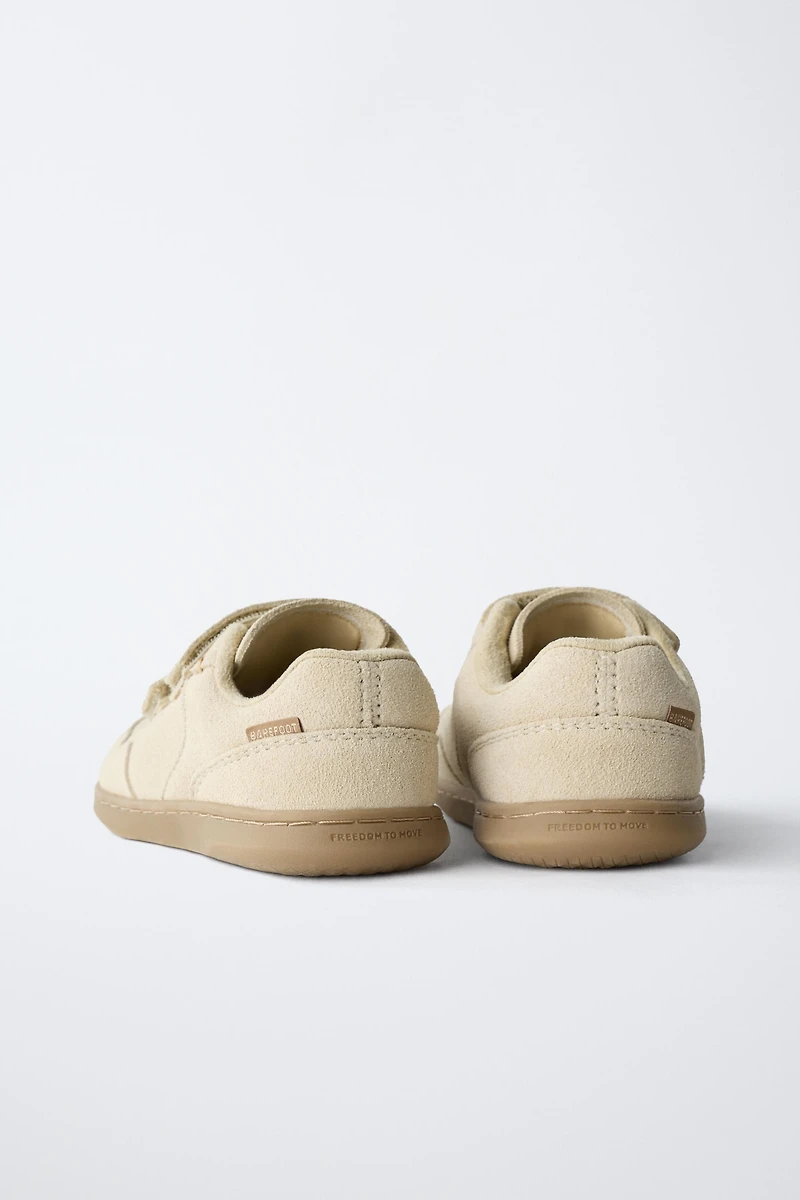 STRAPPY LEATHER BAREFOOT SNEAKERS