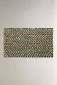 HERRINGBONE JUTE DOORMAT