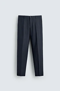 PANTALON DE COSTUME À CARREAUX