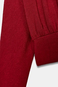 PULL DOUX À MANCHES LONGUES