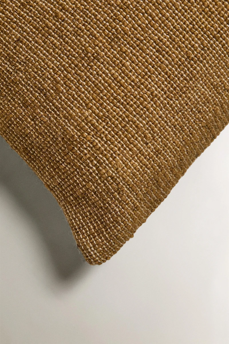 HOUSSE DE COUSSIN COTON ET LAINE