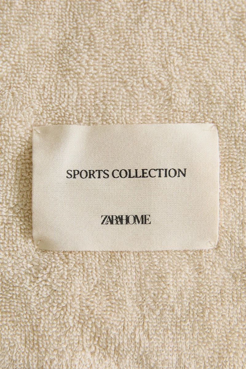 SERVIETTE DE BAIN COTON SALLE SPORT