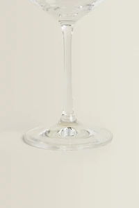 LARGE BOHEMIA CRYSTAL GLASS