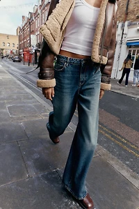 Z1975 HIGH-WAISTED WIDE LEG LOOSE FIT JEANS