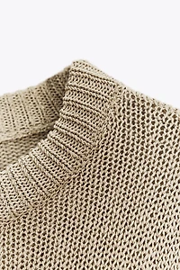 PULL DROIT EN MAILLE
