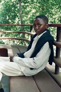 CHEMISE FLANELLE À RAYURES