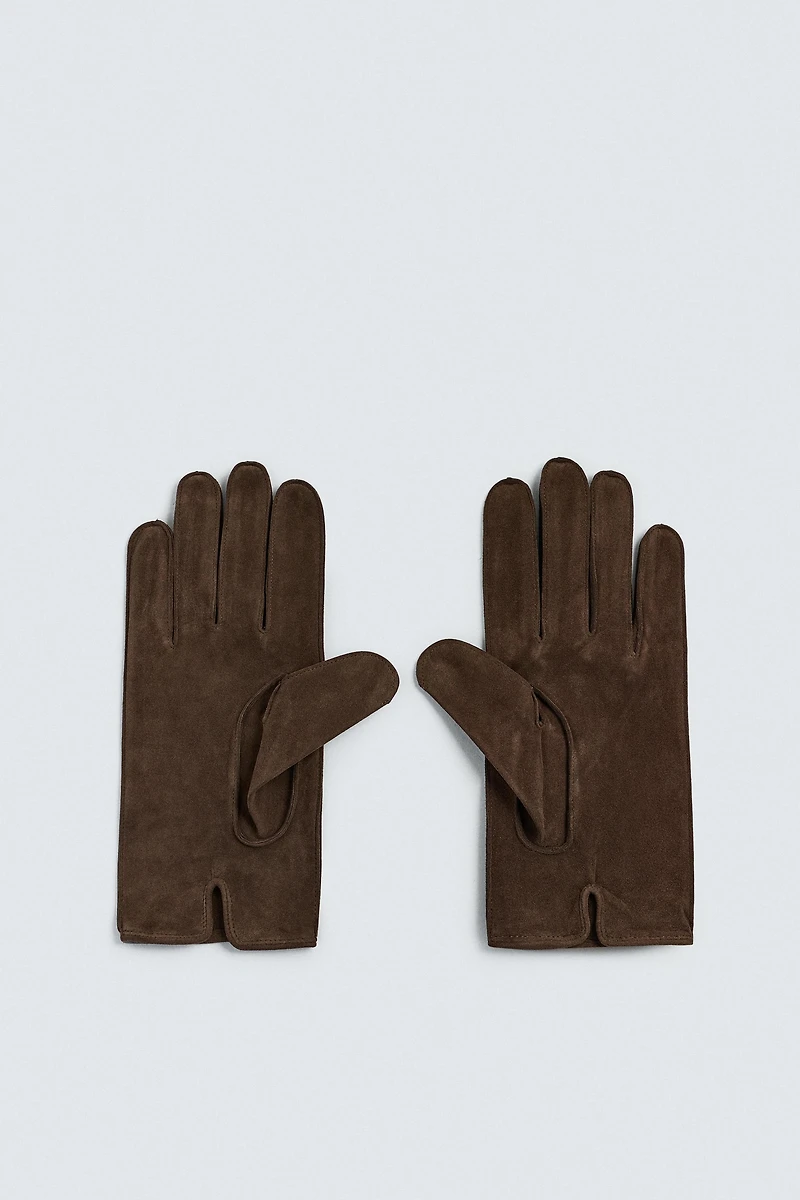 ORIGINS SUEDE LEATHER GLOVES