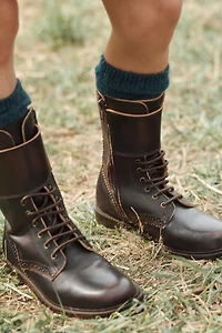 LACED LEATHER BOOTS LIMITED EDITION