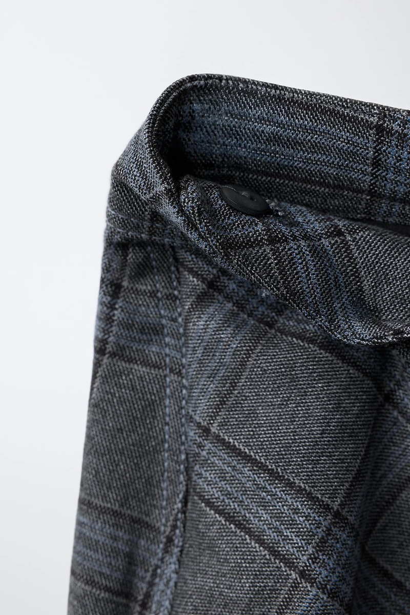 JUPE-SHORT PARÉO À CARREAUX