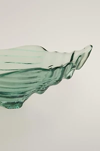SHELL GLASS BOWL