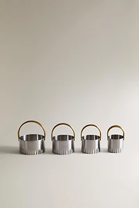 SET OF CHRISTMAS COOKIE CUTTERS (SET OF 4)